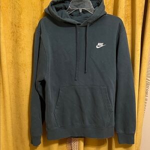 Nike Dark Teal Hoodie Sz S